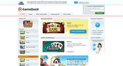 Desktop Screenshot of gameduell.fr