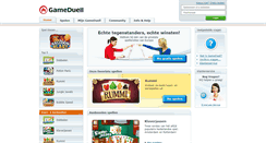 Desktop Screenshot of gameduell.nl