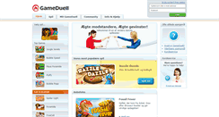 Desktop Screenshot of gameduell.dk